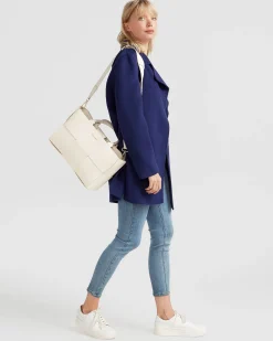 Sale Belle & Bloom NEW FIT Ex-Boyfriend Wool Blend Oversized Jacket - Midnight Blue BoyfriendWoolBlendOversizedJacket-MidnightBlue