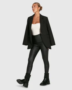 Outlet Belle & Bloom Perfect Illusion Knit Boot - Black