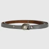 Hot Belle & Bloom Rock With Me Studded Belt - Grey