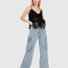 Discount Belle & Bloom Southern Nights Cargo Jean