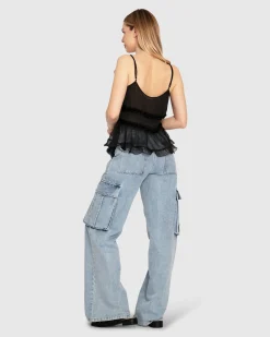 Discount Belle & Bloom Southern Nights Cargo Jean