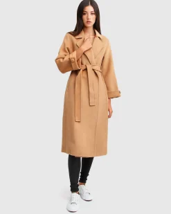 Best Belle & Bloom Stay Wild Oversized Wool Coat - Camel