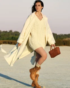 Hot Belle & Bloom Still The One Chunky Oversize Knit - Cream