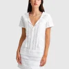 Clearance Belle & Bloom Summer Forever Mini Dress - White
