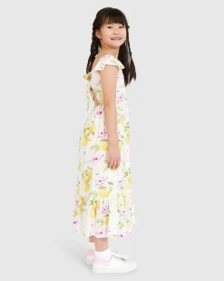 Online Belle & Bloom Sunset Sakura Maxi Dress - Sakura Orchard SakuraOrchard