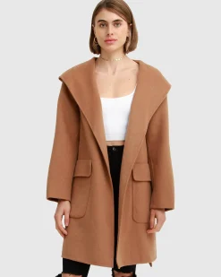 Discount Belle & Bloom Sweet Escape Robe Coat - Camel