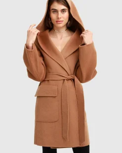 Discount Belle & Bloom Sweet Escape Robe Coat - Camel