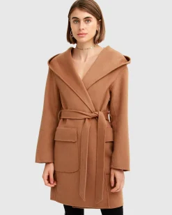 Discount Belle & Bloom Sweet Escape Robe Coat - Camel
