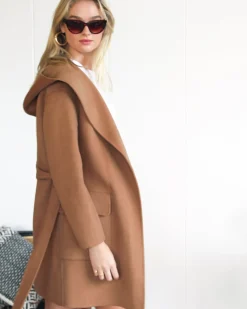 Discount Belle & Bloom Sweet Escape Robe Coat - Camel