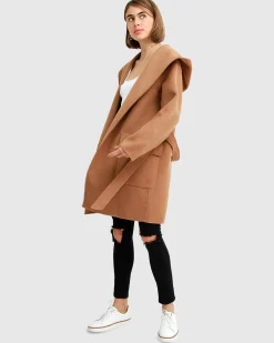 Discount Belle & Bloom Sweet Escape Robe Coat - Camel