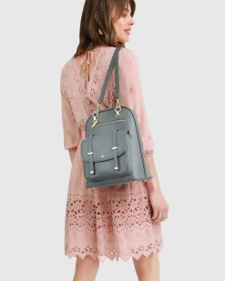 New Belle & Bloom Sweet Talk Eyelet Mini Dress - Dusty Rose DustyRose