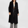 Discount Belle & Bloom Tainted Love Longline Coat - Black