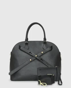 Discount Belle & Bloom Tell Me Why Shoulder Bag - Black