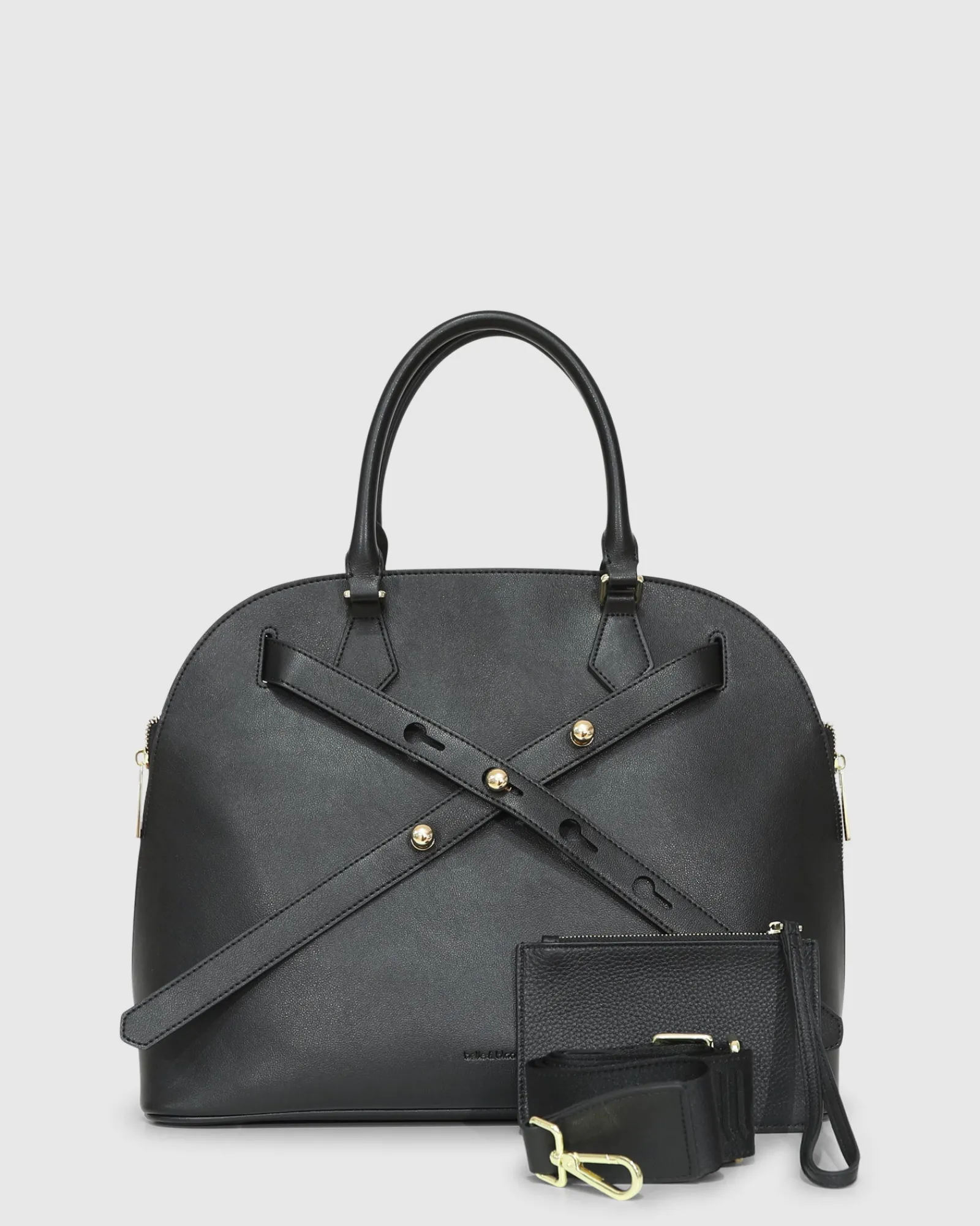 Discount Belle & Bloom Tell Me Why Shoulder Bag - Black