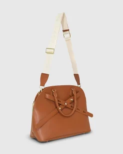 Sale Belle & Bloom Tell Me Why Shoulder Bag - Camel