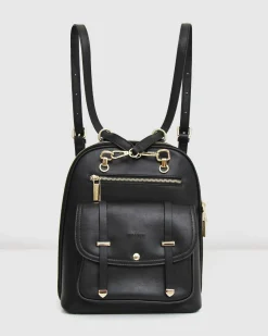 Sale Belle & Bloom 5th Ave Leather Backpack - Black