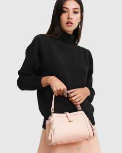 Outlet Belle & Bloom The Academy Turtleneck Jumper - Black