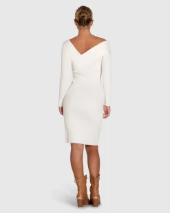 Clearance Belle & Bloom The Way You Move Knit Dress - Cream