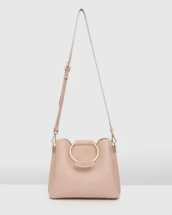 Best Belle & Bloom Twilight Leather Cross-Body Bag - Pink BodyBag-Pink
