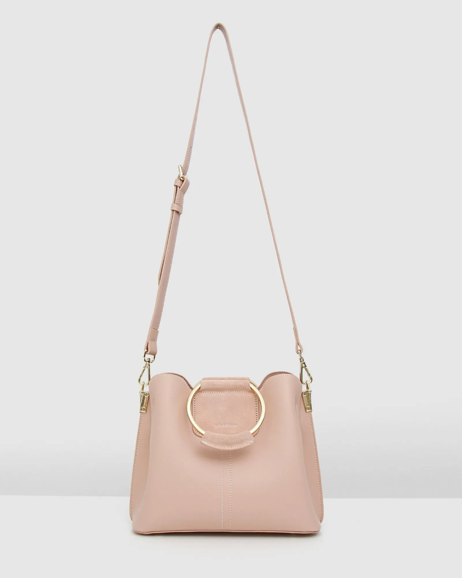Best Belle & Bloom Twilight Leather Cross-Body Bag - Pink BodyBag-Pink
