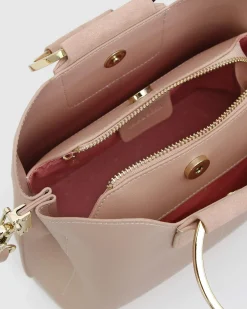 Best Belle & Bloom Twilight Leather Cross-Body Bag - Pink BodyBag-Pink