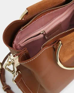 Outlet Belle & Bloom Twilight Leather Cross-Body Bag - Brown BodyBag-Brown