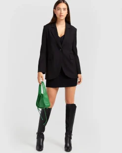 Best Belle & Bloom Unchained Heart Blazer - Black