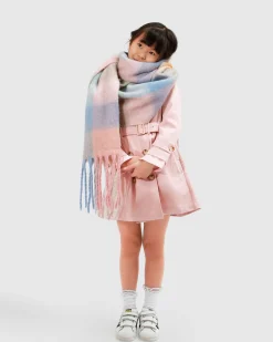 Best Belle & Bloom Vail Checkered Scarf - Candy