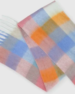 Best Belle & Bloom Vail Checkered Scarf - Candy