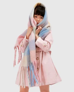 Best Belle & Bloom Vail Checkered Scarf - Candy