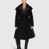 Discount Belle & Bloom Walk Me Home Convertible Coat - Black