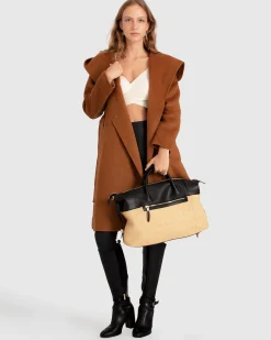 Online Belle & Bloom Walk Me Home Convertible Coat - Camel