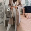 Sale Belle & Bloom Walk This Way Wool Blend Oversized Coat - Sand