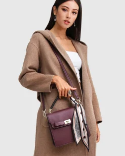 Discount Belle & Bloom Walk This Way Wool Blend Oversized C - Oat