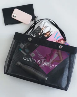 Hot Belle & Bloom Wild Lover Tote Bag - Black/White