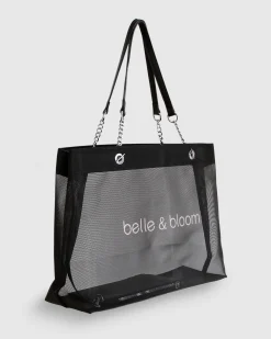 Hot Belle & Bloom Wild Lover Tote Bag - Black/White