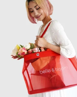 Discount Belle & Bloom Wild Lover Tote Bag - Red