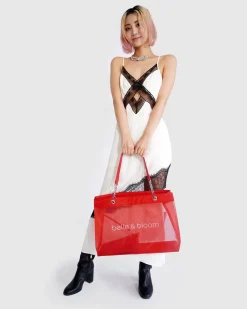 Discount Belle & Bloom Wild Lover Tote Bag - Red